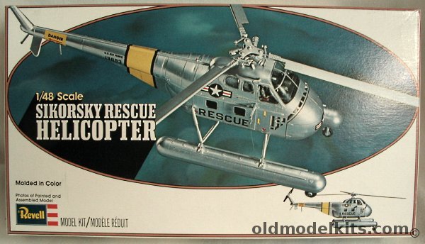Revell 1/48 Sikorsky H-19 Rescue Helicopter, H173 plastic model kit